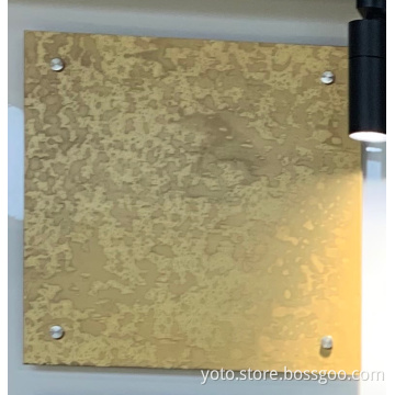 Marble Color 2.5mm-4mm Bended Aluminum Perforated Sheet